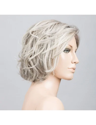 Perruque synthétique SOUND MONO PART metallicblonde rooted ELLEN WILLE