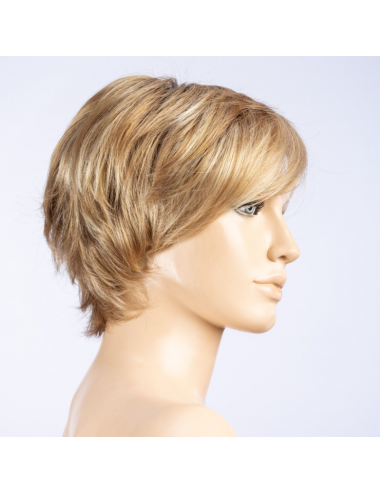Perruque en fibre synthétique Joy caramel rooted Ellen Wille