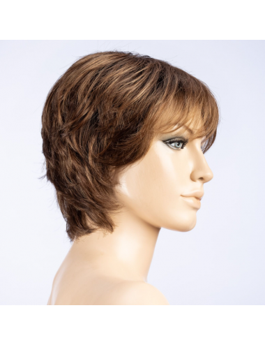 Perruque en fibre synthétique Vanity Mocca rooted Ellen Wille