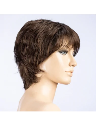 Perruque en fibre synthétique Vanity Darkchocolate rooted Ellen Wille