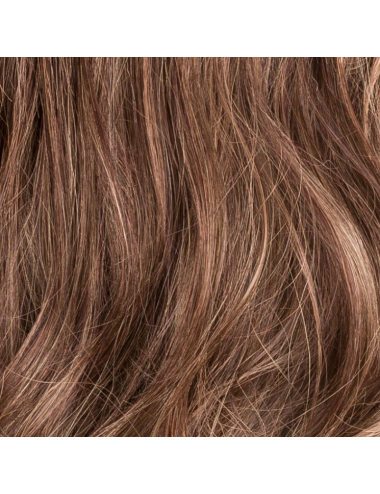 Perruque en fibre synthétique Arrow Mocca rooted Ellen Wille