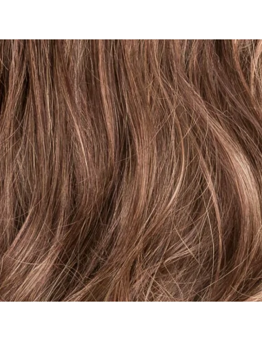 Perruque en fibre synthétique Arrow Mocca rooted Ellen Wille