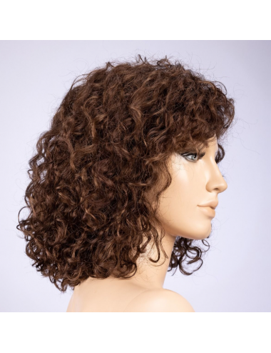 Perruque en fibre synthétique Disco Chocolate rooted Ellen Wille
