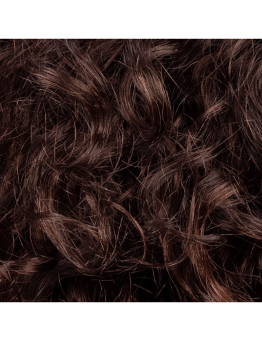 Perruque en fibre synthétique Disco Darkchocolate rooted Ellen Wille