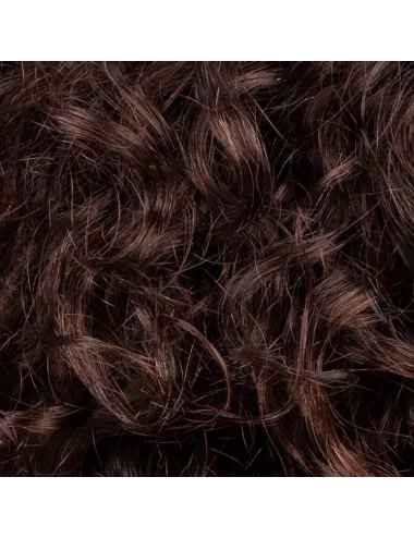 Perruque en fibre synthétique Disco Darkchocolate rooted Ellen Wille