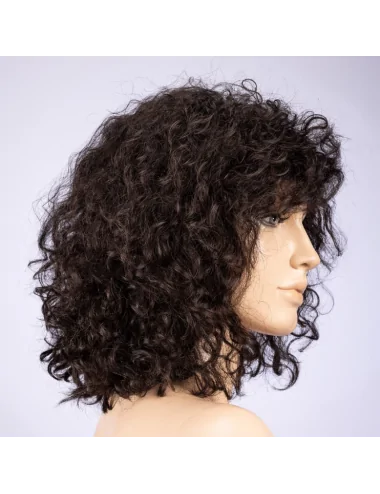 Perruque en fibre synthétique Disco Espresso rooted Ellen Wille