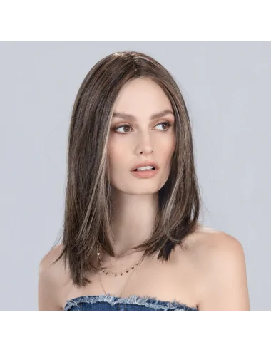 Perruque en fibre synthétique Drive Coffee Brown mix Ellen Wille