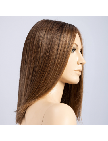 Perruque en fibre synthétique Drive Chocolate rooted Ellen Wille