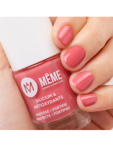 Vernis Silicium Rose praline 10 ml Même Cosmetic - Oncologia