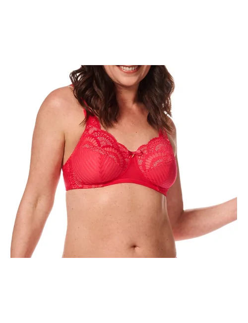 Soutien-gorge Karolina sans armatures AMOENA (Blanc/sable clair)