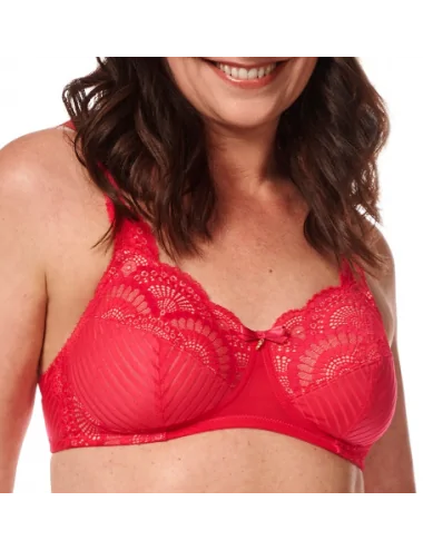 Soutien-gorge Karolina sans armatures AMOENA (Blanc/sable clair)