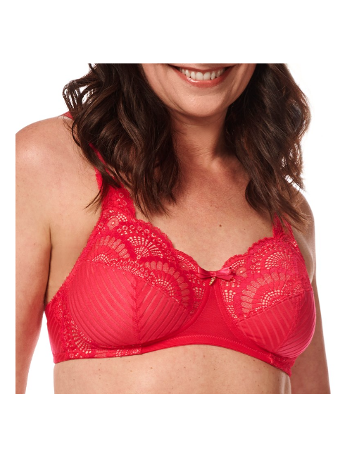 Soutien-gorge Karolina sans armatures AMOENA (Blanc/sable clair)