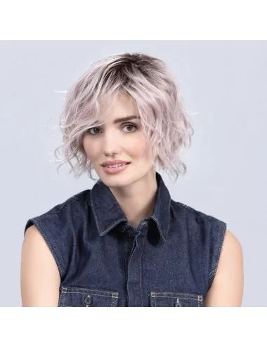 Perruque synthétique Cookie Mono Part Pastel Rose Rooted Ellen Wille Perucci