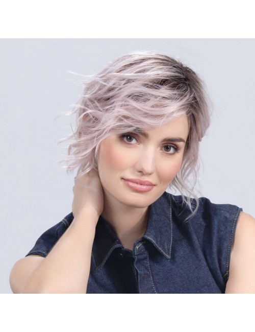 Perruque synthétique Cookie Mono Part Pastel Rose Rooted Ellen Wille Perucci
