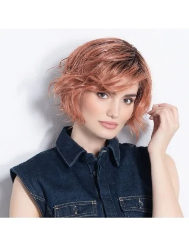 Perruque synthétique Cookie Mono Part Roseblush Rooted Ellen Wille Perucci