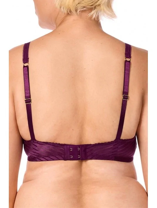Soutien-gorge Karolina sans armatures AMOENA Baie noire / Sable