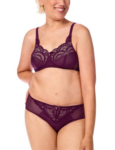Soutien-gorge Karolina sans armatures AMOENA Baie noire / Sable