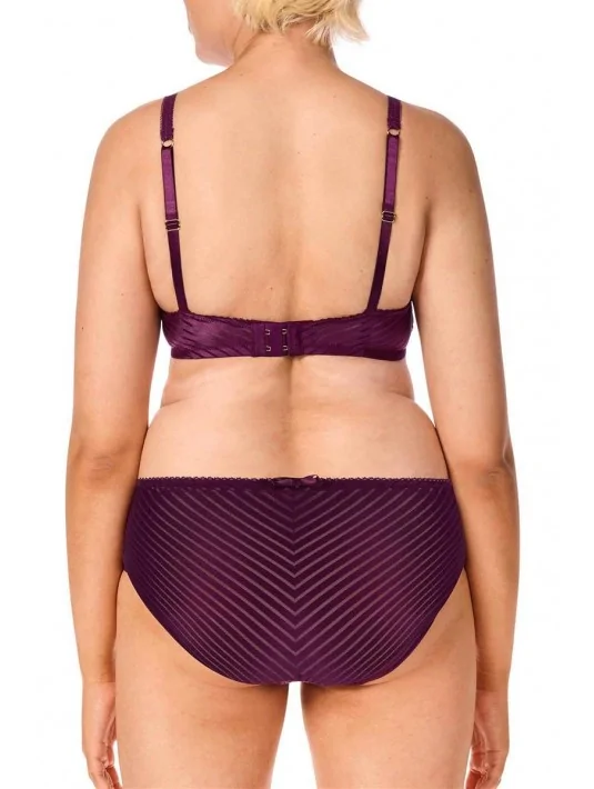 Soutien-gorge Karolina sans armatures AMOENA Baie noire / Sable