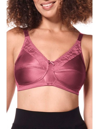 Soutien-gorge Nancy sans armatures Prune Amoena