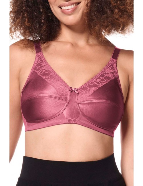 Soutien-gorge Nancy sans armatures Prune Amoena