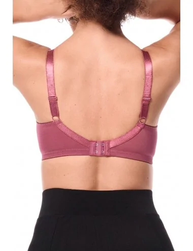 Soutien-gorge Nancy sans armatures Prune Amoena