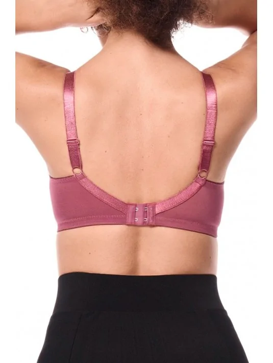 Soutien-gorge Nancy sans armatures Prune Amoena Soutien-gorge Nancy sans armatures Prune Amoena