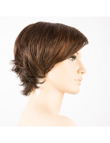 Perruque en fibre synthétique Open Darkchocolate lighted Ellen Wille