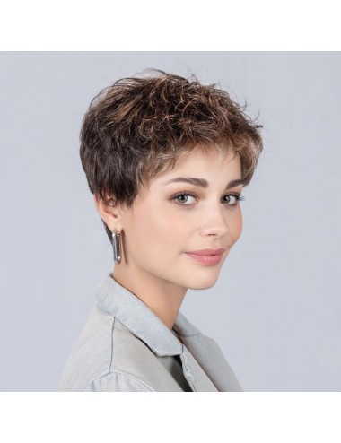 Perruque synthétique courte Tab Perucci Coffeebrown Lighted Ellen Wille