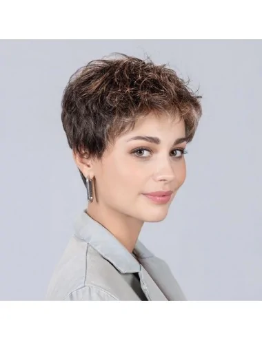 Perruque synthétique courte Tab Perucci Coffeebrown Lighted Ellen Wille