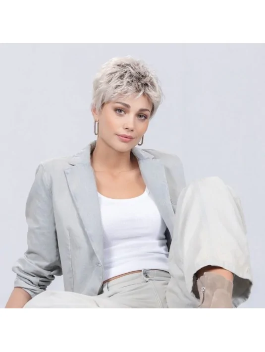 Perruque synthétique courte Tab Perucci Platinblonde Rooted Ellen Wille Perruque synthétique courte Tab Perucci Platinblonde Rooted Ellen Wille