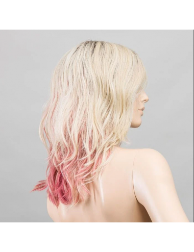 Perruque en fibre synthétique Tabu Roseblonde rooted Ellen Wille