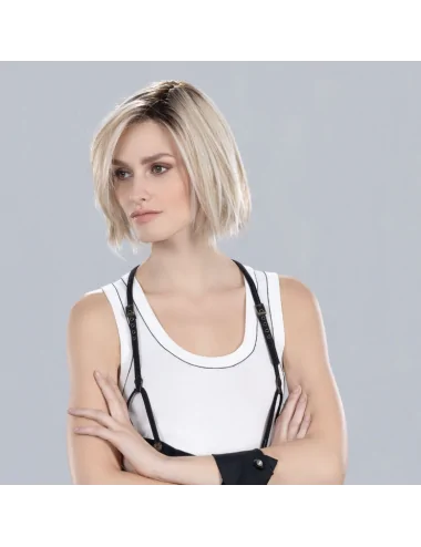 Perruque synthétique Ready Mono Part Silverblonde rooted - Ellen Wille Oncologia