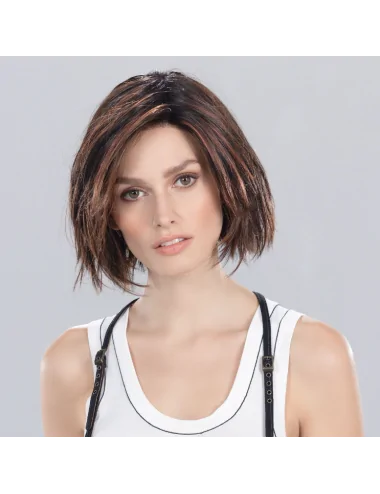 Perruque synthétique Ready Mono Part Darkauburn rooted - Ellen Wille Oncologia