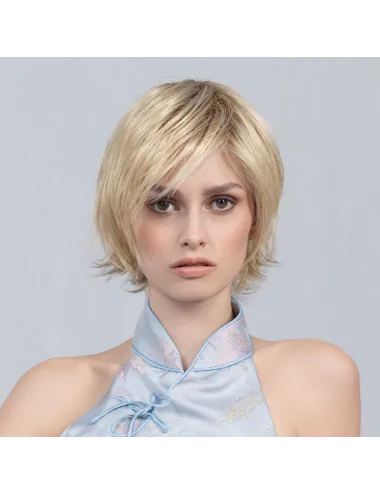 Perruque synthétique Easy Mono Part metallic blonde rooted Ellen Wille - Oncologia
