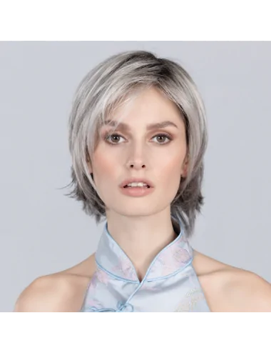 Perruque synthétique Easy Mono Part metallic blonde rooted Ellen Wille - Oncologia