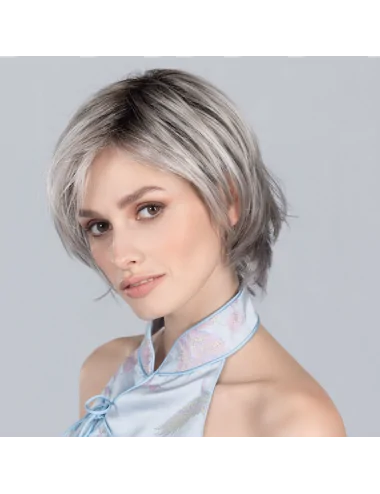 Perruque synthétique Easy Mono Part metallic blonde rooted Ellen Wille - Oncologia