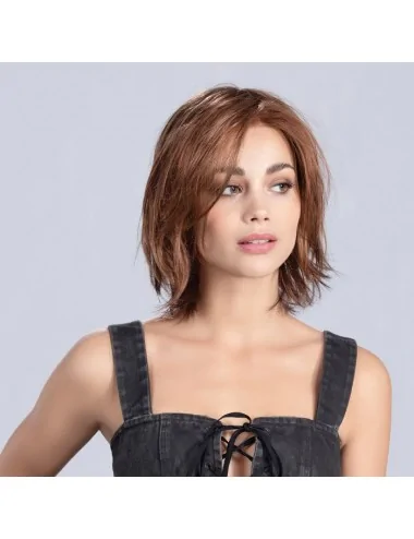 Perruque en fibre synthétique Caramel rooted Ellen Wille