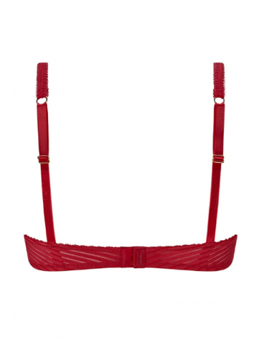 Soutien-gorge Karolina sans armatures AMOENA Rouge / Sable