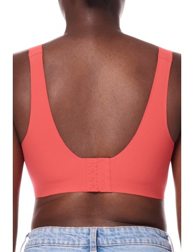 Brassière soutien-gorge Linda sans armatures Rose pour prothèses mammaires Amoena