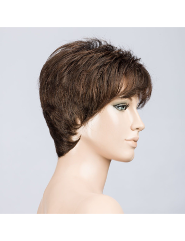 Perruque en fibre synthétique Stay Darkchocolate rooted Ellen Wille