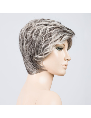 Perruque synthétique Cover Mono part Salt pepper rooted Ellen Wille