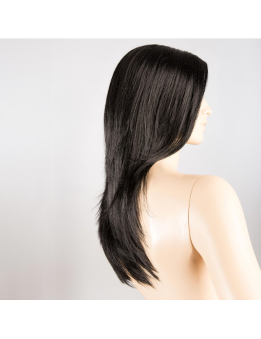 Perruque synthétique Glamour Mono Part Black Ellen Wille
