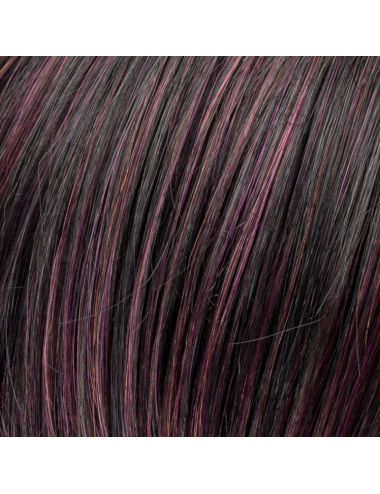 Perruque synthétique carré pour femme Talia Mono Part blackcherry mix Ellen Wille