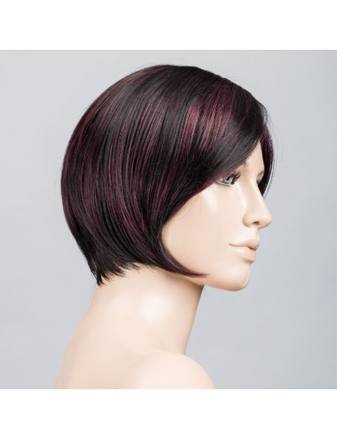 Perruque synthétique carré pour femme Talia Mono Part blackcherry mix Ellen Wille