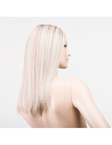 Perruque synthétique Sleek Mono Part Pearlblonde rooted Ellen Wille