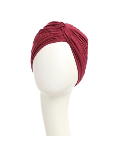 Bonnet bambou Joyo Grenat - Christine HeadWear - Elite Hair