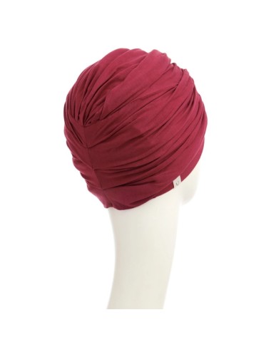 Bonnet bambou Joyo Grenat - Christine HeadWear - Elite Hair