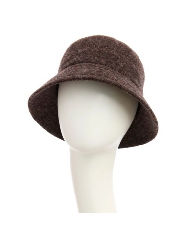 Chapeau en laine British Chocolat Elite hair christine headwear 1533-4082.