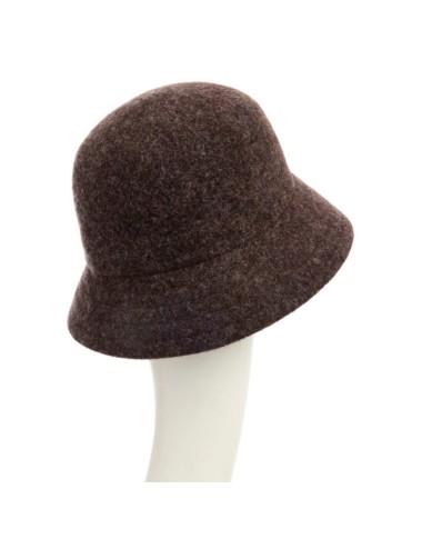 Chapeau en laine British Chocolat Elite hair christine headwear 1533-4082.