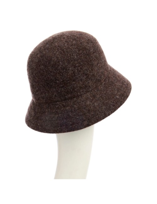 Chapeau en laine British Chocolat Elite hair christine headwear 1533-4082.